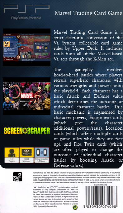 Marvel Trading Card Game — box-2D-back (SS)
