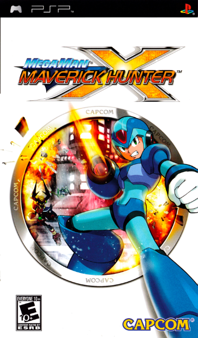Mega Man - Maverick Hunter X box art