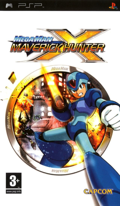 Mega Man - Maverick Hunter X — box-2D (EU)