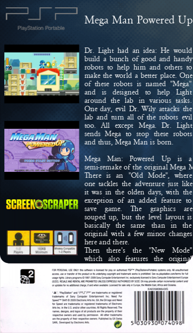 Mega Man Powered Up — box-2D-back (SS)