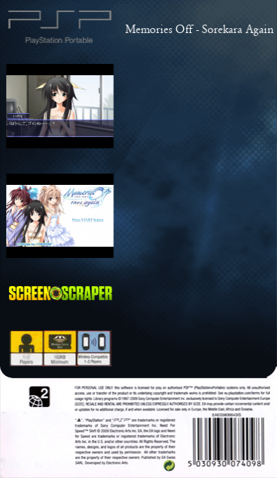 Memories Off - Sorekara Again — box-2D-back (SS)