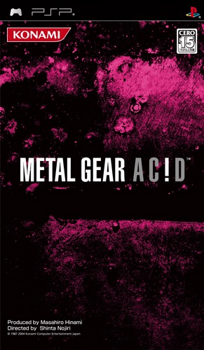 Metal Gear Acid — box-2D (JP)