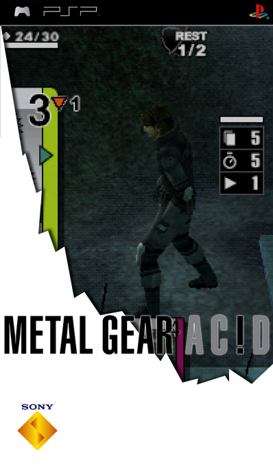 Metal Gear Acid — box-2D (SS)