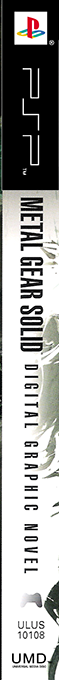 Metal Gear Solid - Digital Graphic Novel — box-2D-side (US)