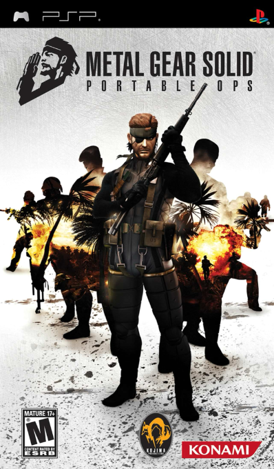 Metal Gear Solid - Portable Ops box art