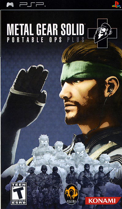 Metal Gear Solid - Portable Ops Plus box art