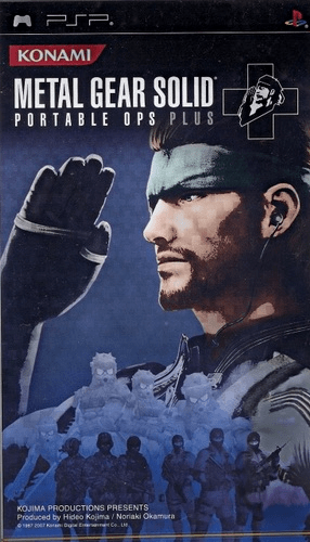 Metal Gear Solid - Portable Ops Plus — box-2D (ASI)