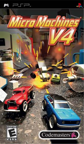 Micro Machines V4 box art