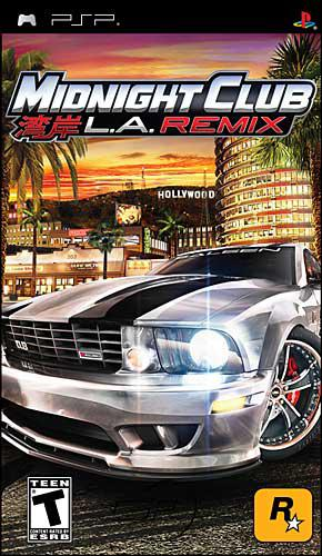 Midnight Club - L.a. Remix box art