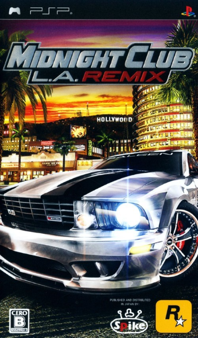 Midnight Club - L.a. Remix — box-2D (JP)