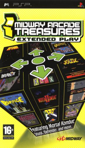 Midway Arcade Treasures - Extended Play — box-2D (EU)