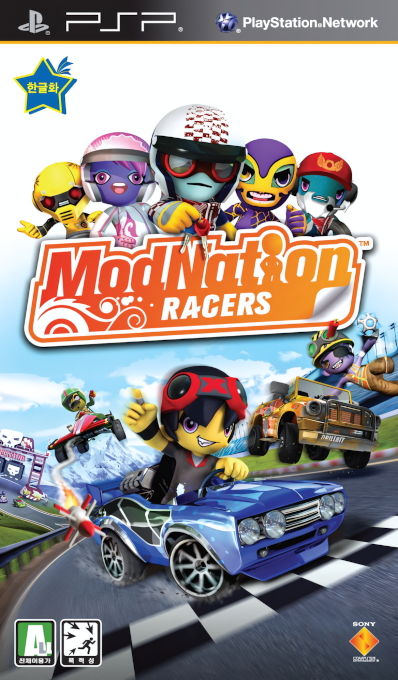 Modnation Racers — box-2D (KR)