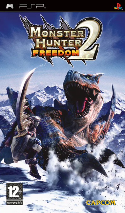 Monster Hunter Freedom 2 — box-2D (FR)