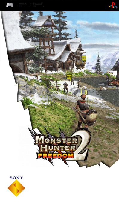 Monster Hunter Freedom 2 — box-2D (SS)