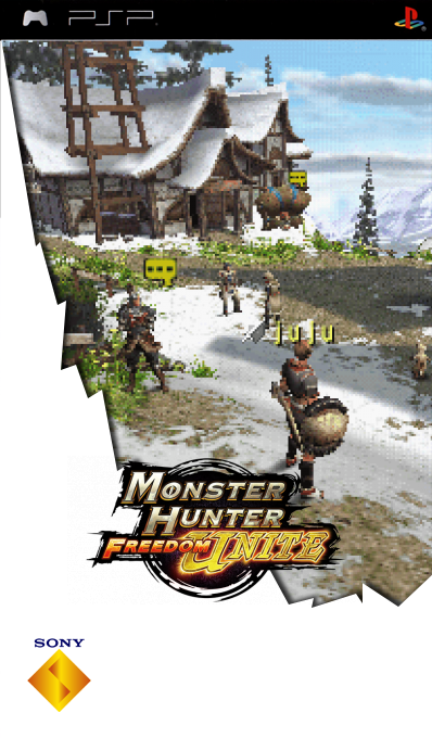Monster Hunter Freedom Unite — box-2D (SS)