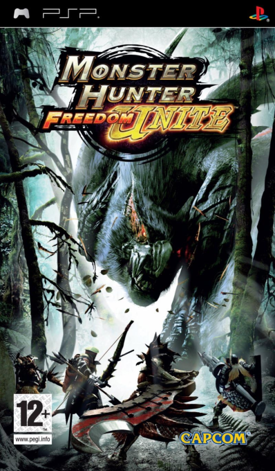 Monster Hunter Freedom Unite — box-2D (FR)
