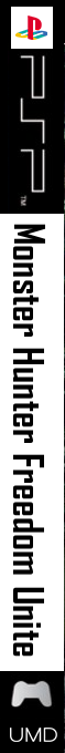 Monster Hunter Freedom Unite — box-2D-side (FR)