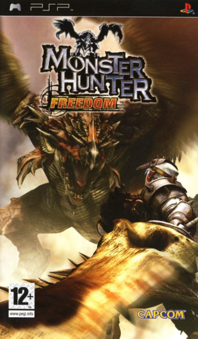 Monster Hunter Freedom — box-2D (FR)