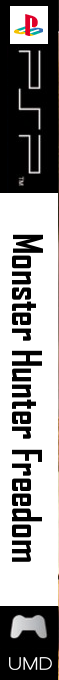 Monster Hunter Freedom — box-2D-side (FR)