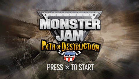 Monster Jam - Path Of Destruction — sstitle (US)