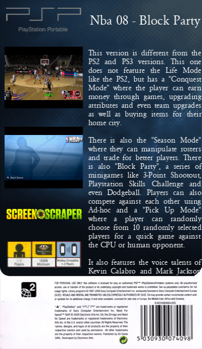 Nba 08 - Block Party — box-2D-back (SS)