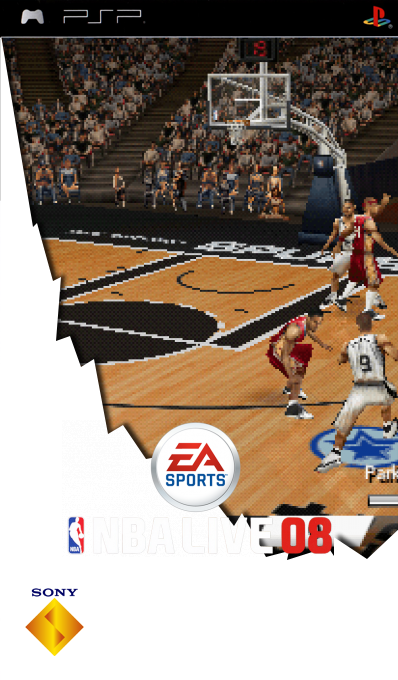Nba Live 08 — box-2D (SS)