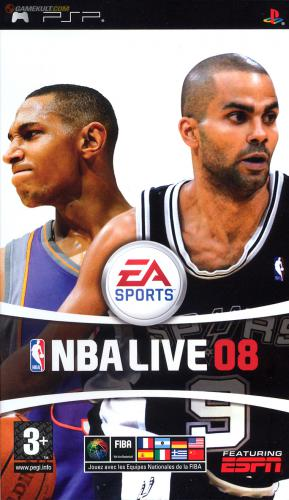 Nba Live 08 — box-2D (EU)