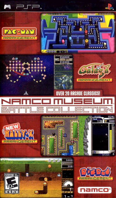 Namco Museum Battle Collection box art