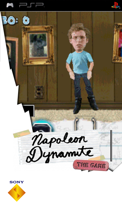 Napoleon Dynamite - The Game — box-2D (SS)