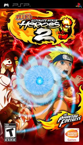 Naruto - Ultimate Ninja Heroes 2 - The Phantom Fortress box art