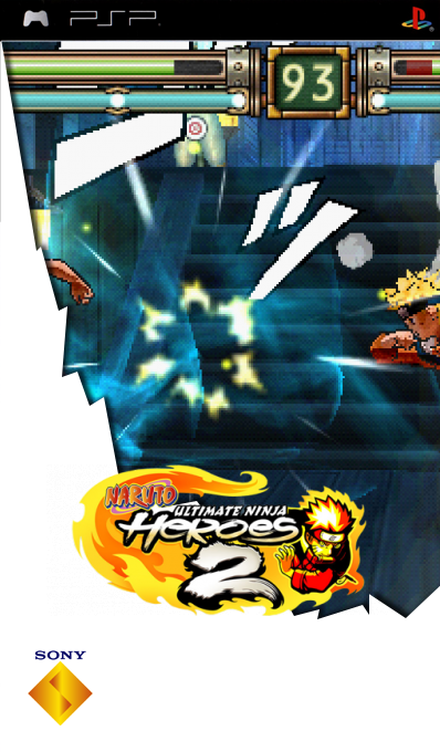 Naruto - Ultimate Ninja Heroes 2 - The Phantom Fortress — box-2D (SS)