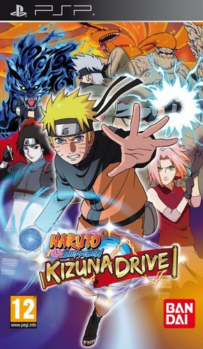 Naruto Shippuden Kizuna Drive — box-2D (EU)