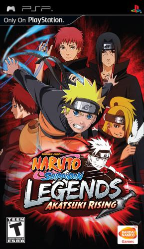 Naruto Shippuden - Legends - Akatsuki Rising box art