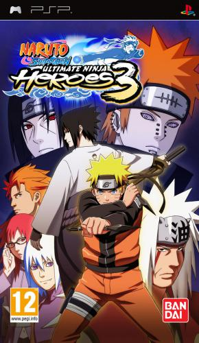 Naruto - Ultimate Ninja Heroes 3 — box-2D (EU)