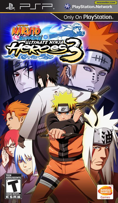 Naruto - Ultimate Ninja Heroes 3 box art