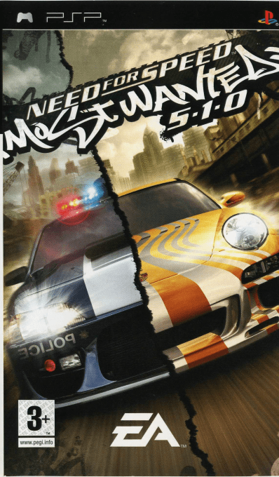 Need For Speed - Most Wanted 5-1-0 — box-2D (SP)