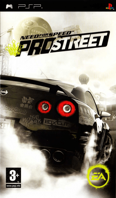 Need for Speed - ProStreet — box-2D (SP)