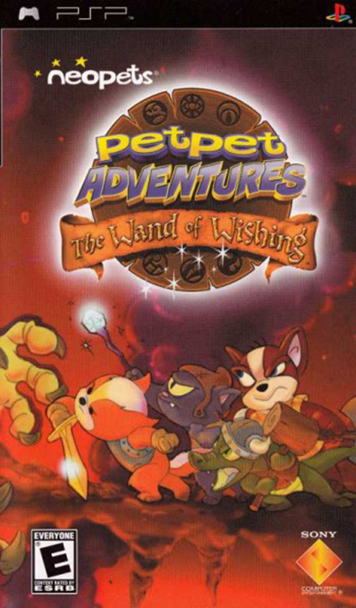 Neopets - Petpet Adventures - The Wand Of Wishing box art