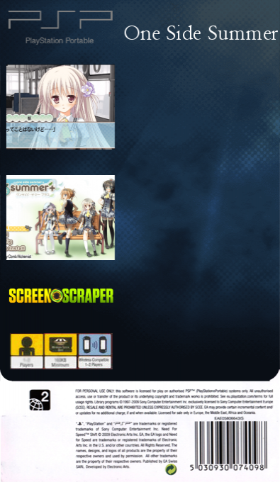 One Side Summer — box-2D-back (SS)