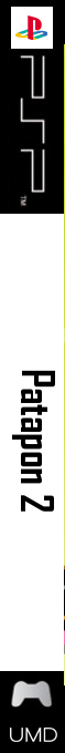 Patapon 2 - Don-Chaka — box-2D-side (KR)