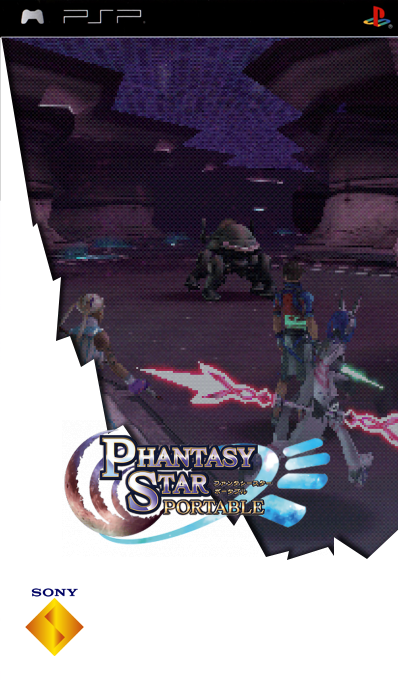 Phantasy Star Portable — box-2D (SS)