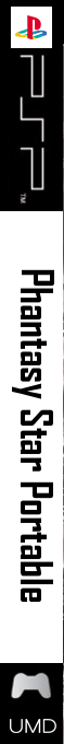 Phantasy Star Portable — box-2D-side (KR)