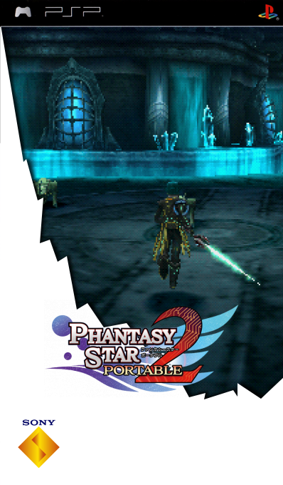 Phantasy Star Portable 2 — box-2D (SS)