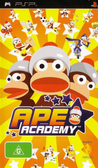 Ape Escape Academy — box-2D (EU)