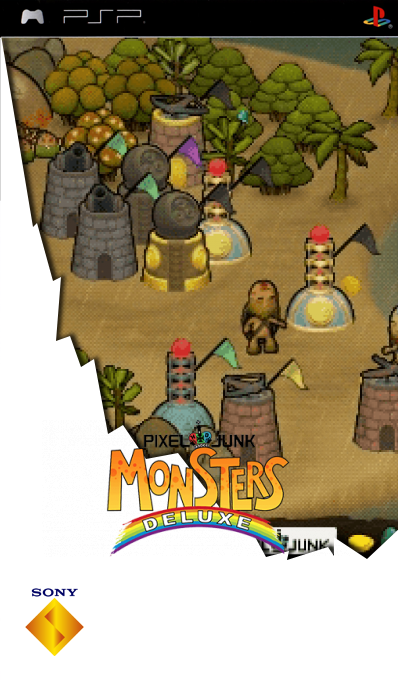 Pixeljunk Monsters Deluxe — box-2D (SS)