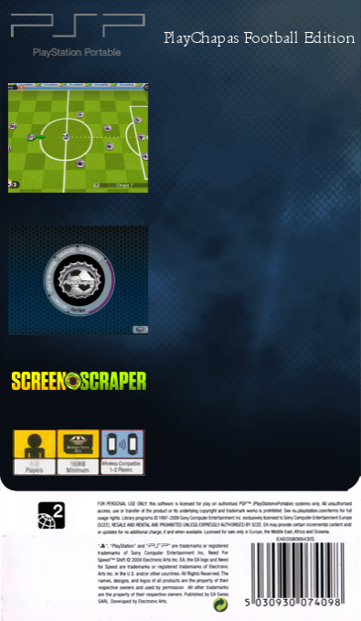 PlayChapas Football Edition — box-2D-back (SS)