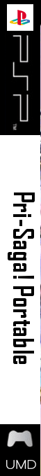 Pri-saga! Portable — box-2D-side (JP)