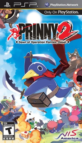 Prinny 2 - Dawn Of Operation Panties, Dood! box art