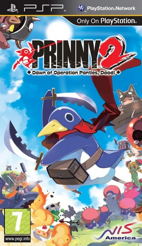 Prinny 2 - Dawn Of Operation Panties, Dood! — box-2D (EU)