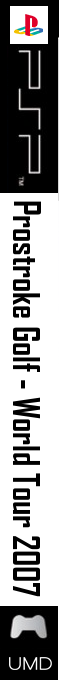 Prostroke Golf - World Tour 2007 — box-2D-side (SS)